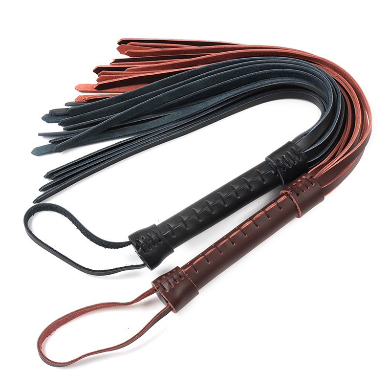 Party Games For Adults - Flogger de cuero erótico BDSM, látigo