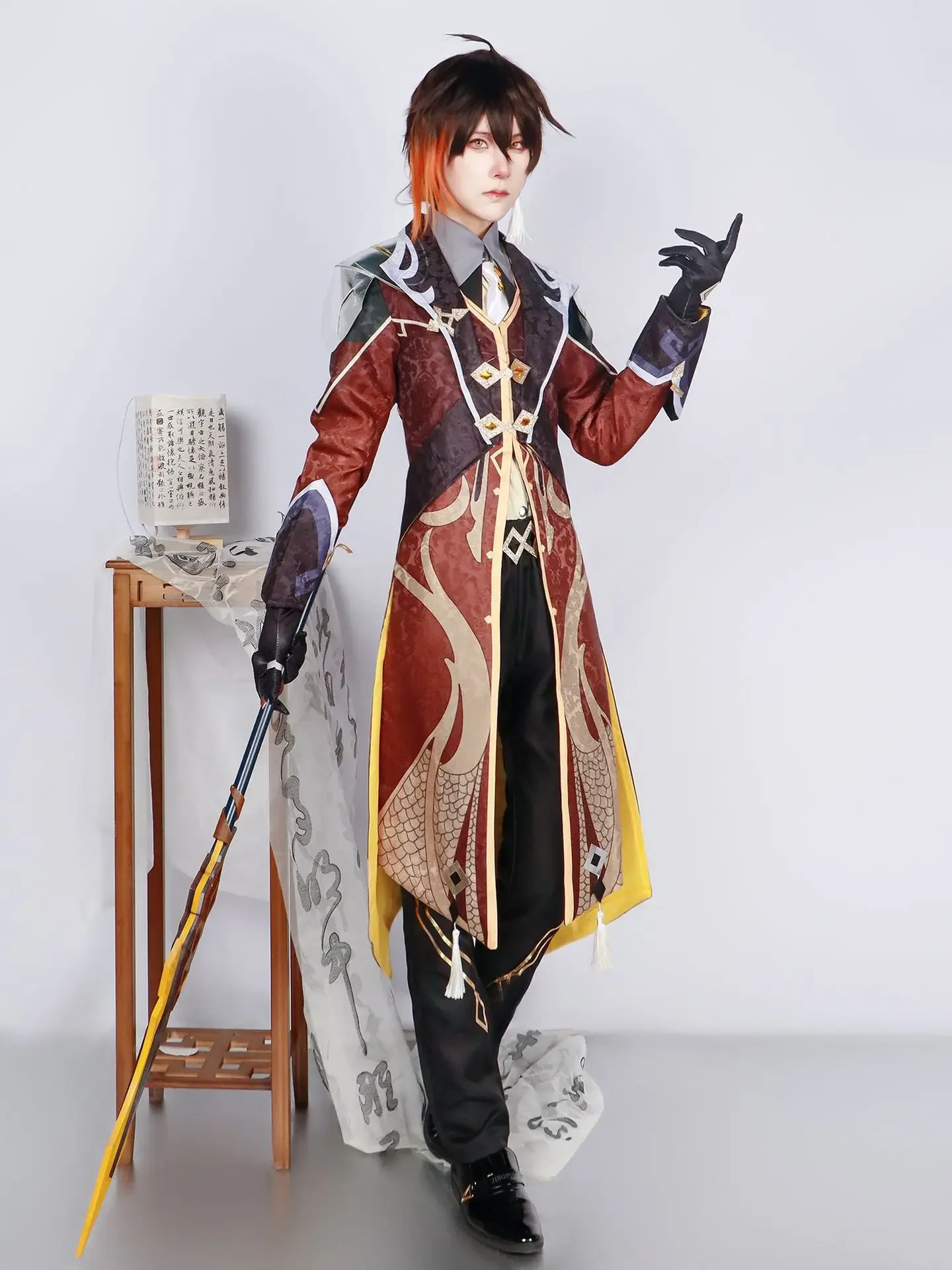 Disfraz de Cosplay de Zhongli  - Party Games For Adults reseña y precio