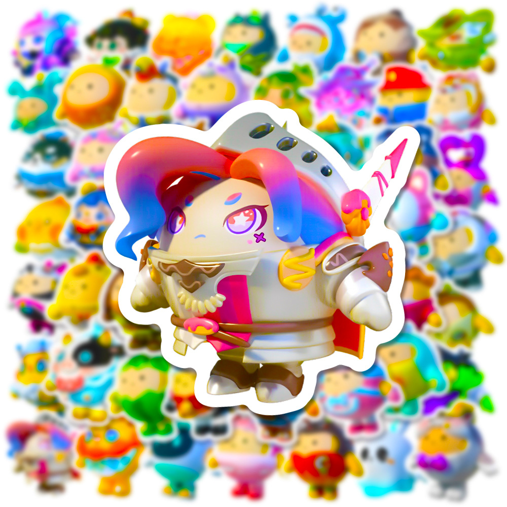 50 Pegatinas Kawaii de Eggy Pa - Party Games Eggy reseña y precio